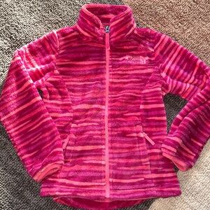 The North Face Vibrant Pink Fleece Jacket